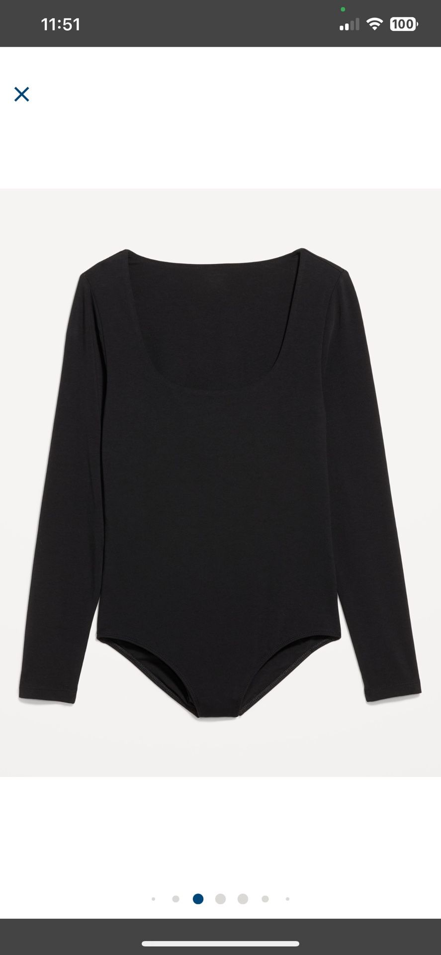 Old Navy Double Layer Bodysuit