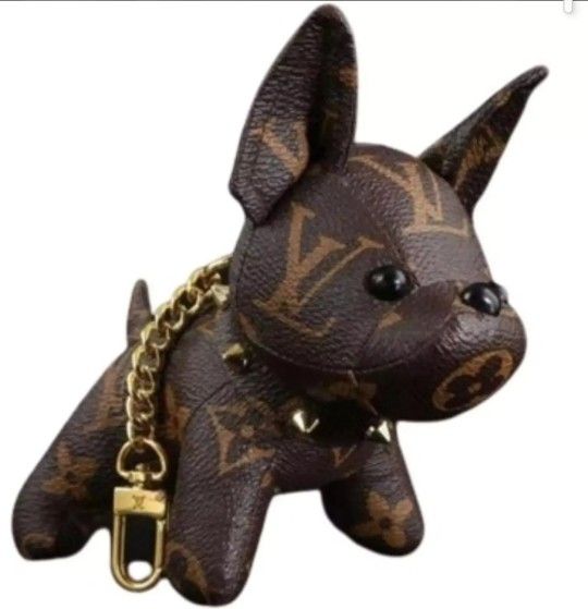Beautiful Bulldog Keychain For Bags Small Size