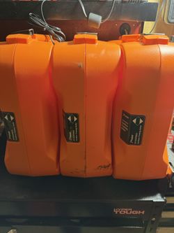 3 empty cases for poslode framing nailer