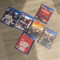 PS4 Games For Sale  20$each