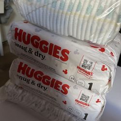 Size 1 Diapers 