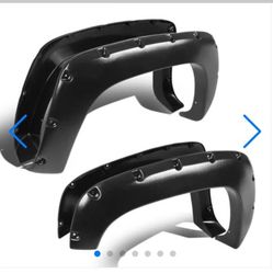 Pocket Style Fender Flares For Chevy GMC