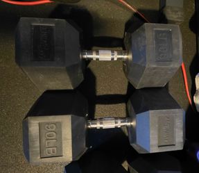 90 lbs dumbbell set