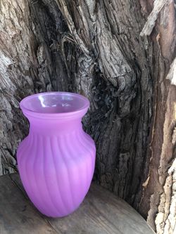 Pink vase