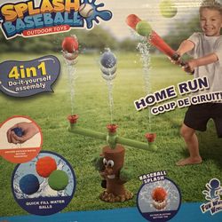 Outdoor splash ball toy