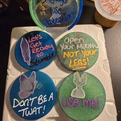 EXW CREATIONS HANDMADE EPOXY RESIN COASTERS 