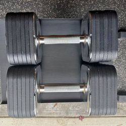 Ironmaster Quick-Lock 75 lb Dumbbell Set