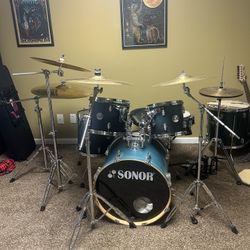 Sonor Force 2005 Full Birch 5pc Drum Kit