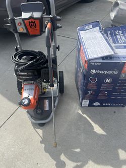 PRESSURE POWER WASHER HUSQVARNA GAS POWERED HOUSE HOME CORDLESS PORTABLE MOBILE