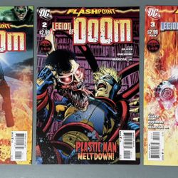 FLASHPOINT : LEGION OF DOOM COMPLETE SET #1-3 DC Comics $7 for All