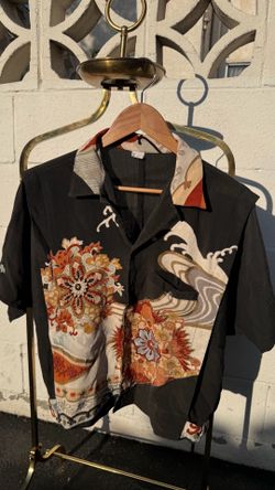 Vintange 100% pure silk shirt