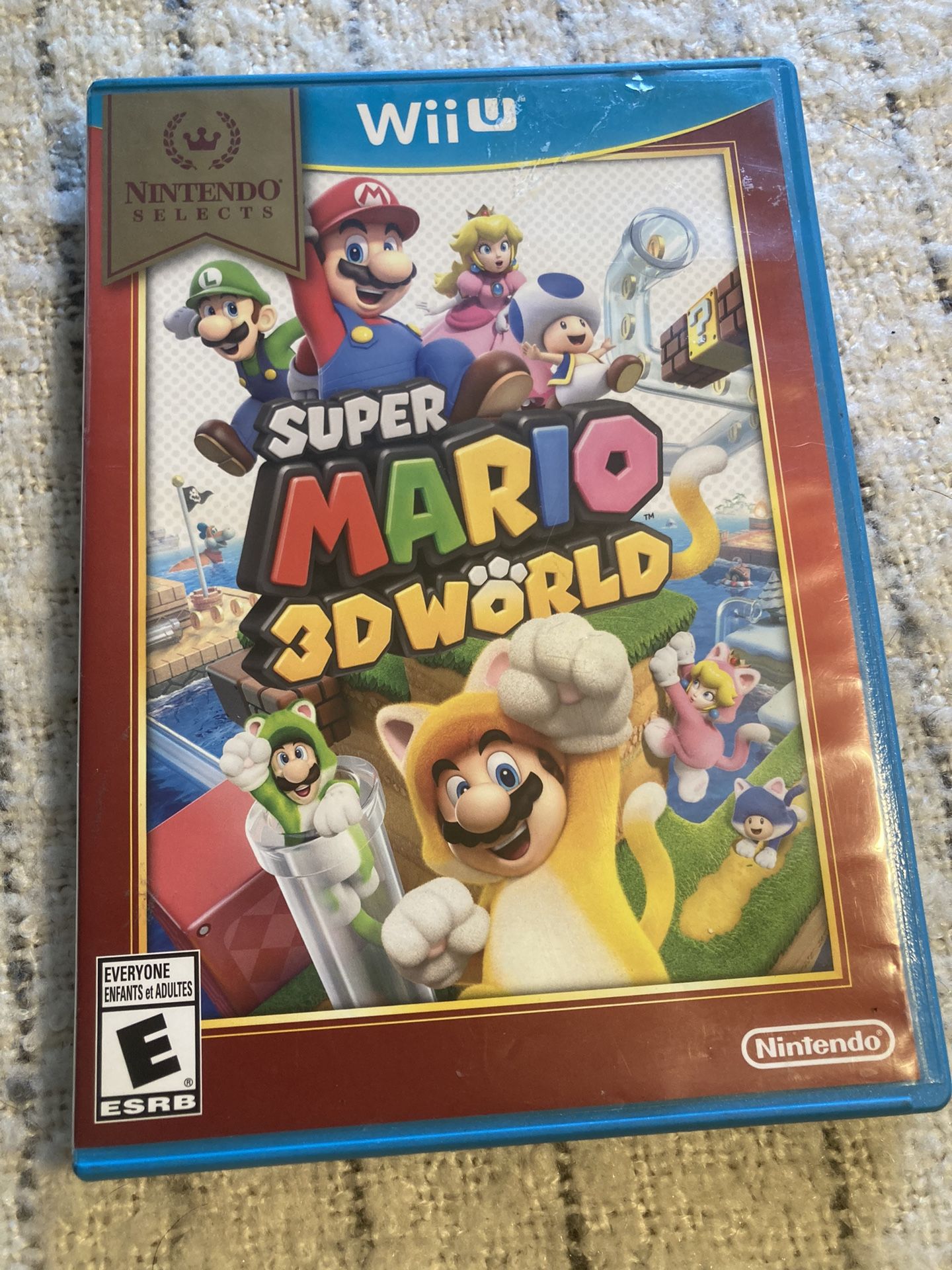 Super Mario 3D World Nintendo Selects for Nintendo Wii U