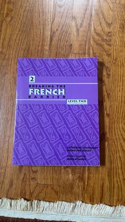 Breaking the French Barrier - Level 2 Intermediate (Perfect Condition)