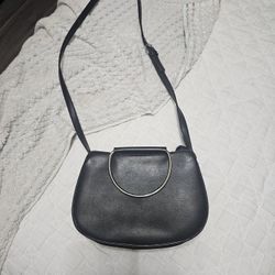 Women Black And Gold Bag