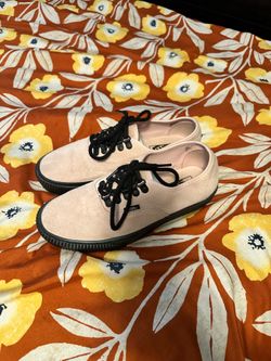 Vans pink plate forms size 9.5 woman’s