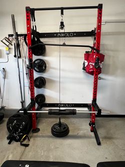 Mikolo folding squat rack