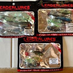 [Brand New] Soft Fishing Lures - 3 Sizes