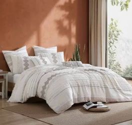 Luxory Bedding Urban Collection 5 pieces white/spice Queen
