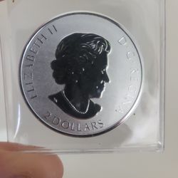 2019 3/4oz canadian 2 dollar coin