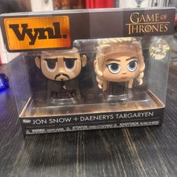 Funko pop - Game Of Thrones - Jon Snow + Daenerys Targaryen 