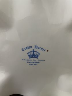 Crown Dorset Staffordshire English Tea Pot