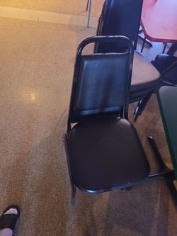 Restaurant Black chairs