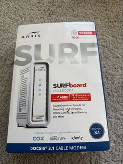 Surfboard cable modem