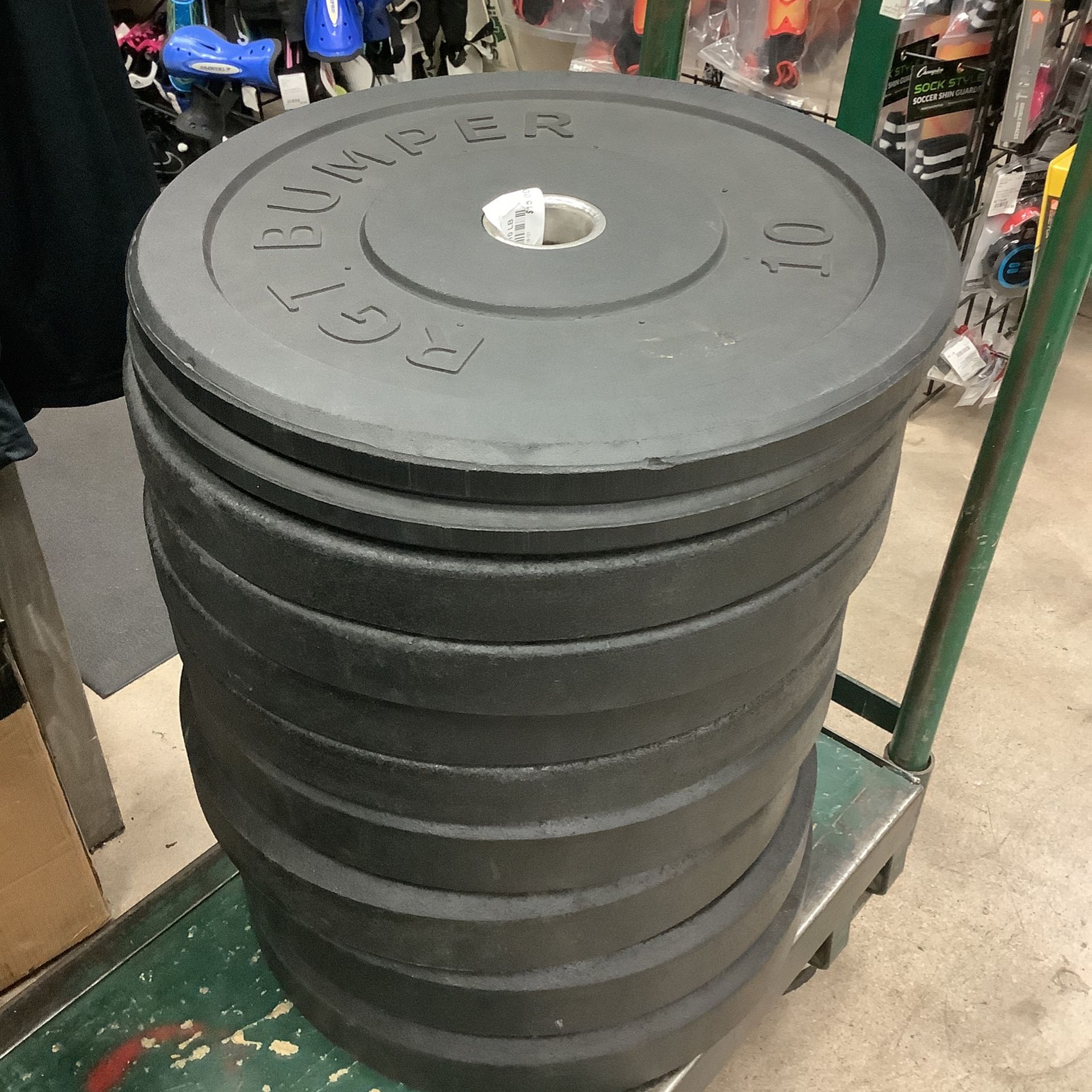 Used Bumper Plates 1.50 Per Pound for Sale in Phoenix, AZ OfferUp