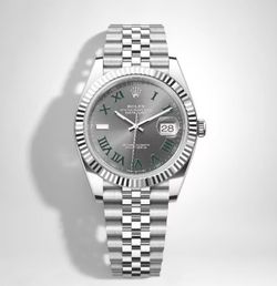 Rolex Datejust 41 126334 Wimbledon Jubilee Fluted Bezel