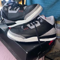 Jordan 3 Retro Gs Black Cement 