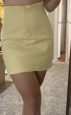 Melissa Bentsen Yellow Skirt