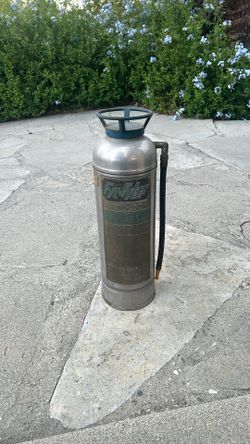 FYR-FYTER WATER FIRE EXTINGUISHER STAINLESS STEEL
