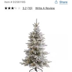 6 Ft Pre-Lit Christmas Tree