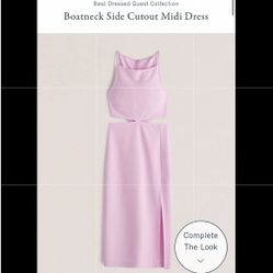 Abercrombie and Finch cut out dress