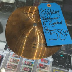 Zildjian transformer 8 inch symbol no cracks great condition