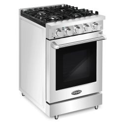 New Open Box 24" Professional Style Gas Range