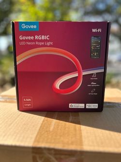 Govee Neon Rope Light 6.5ft, Neon Light, Rope Lights, Govee, Govee Lights, Govee LED Lights, Govee LED, Govee Immersion, RGB Lights, LED Lights