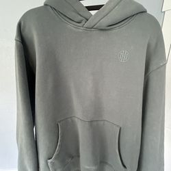 Ninth Hall Hoodie – Light Grey/Blue, Size Medium