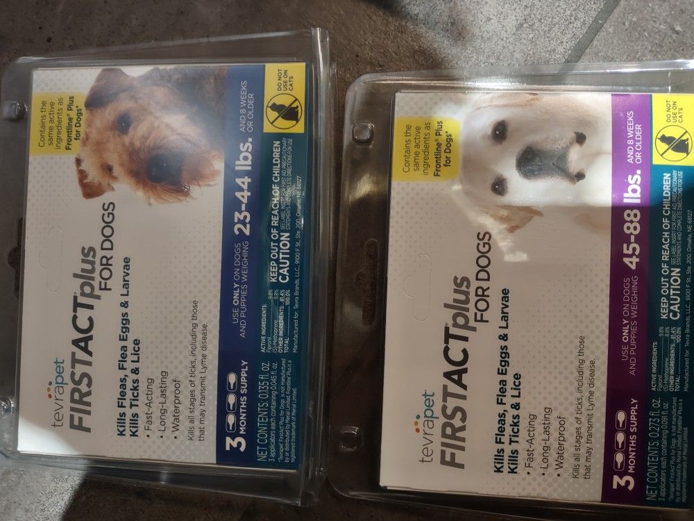 flea and tick prevention DOGS ONLY