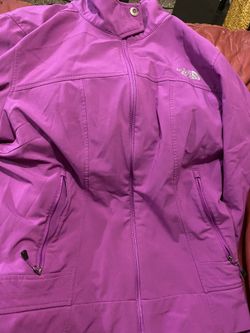 North face jacket woman xl