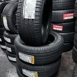 SET OF  NEW TIRES 215/55/17 PIRELLI PZERO ALL SEASON INCLUDING MOUNT AND BALANCE 