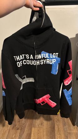 That's An Awful Lot of Cough Syrup Glocc Zip-Up Hoodie