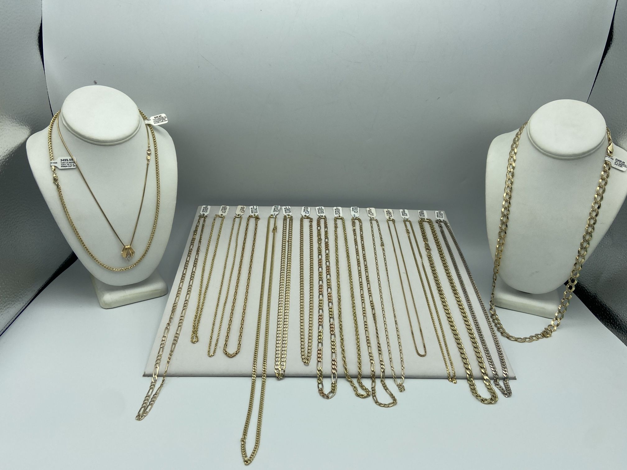 Assorted Gold Chains
