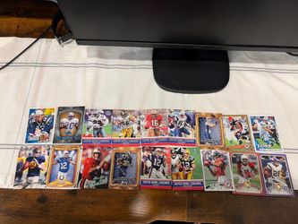 Football cards from 2010-2013 collectors