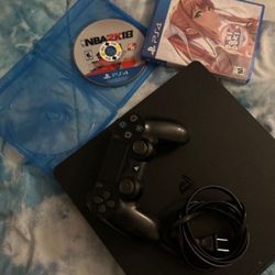 Ps4 Slim Works Perfect Has No Issues Comes With All 