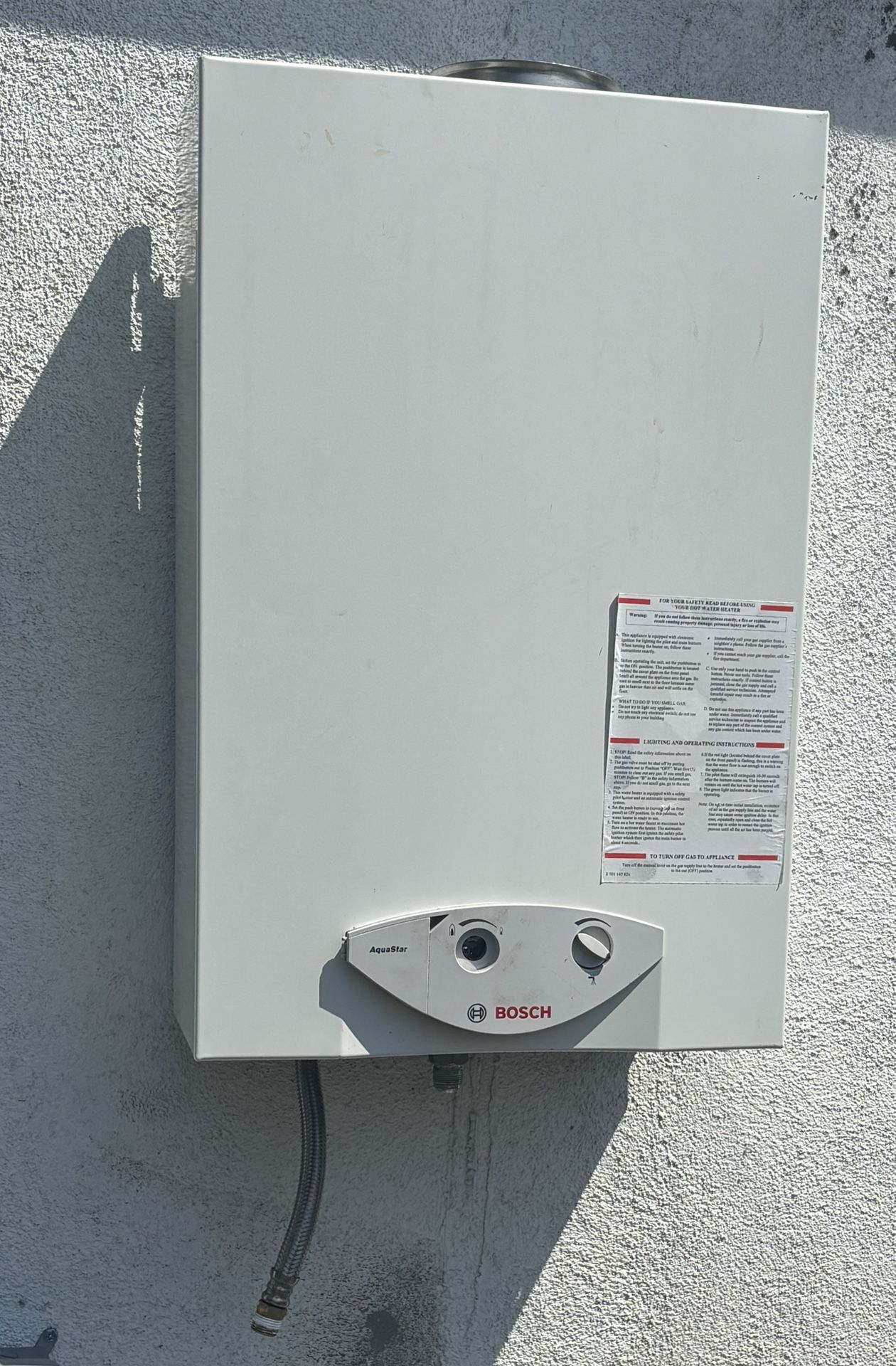 Tankless Water Heater Bosch