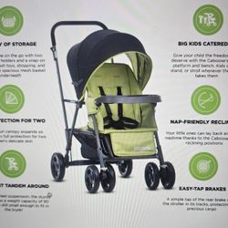 Joovy Caboose Sit N Stand Tandem Stroller
