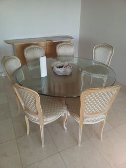 Dining Table And 8 Chairs