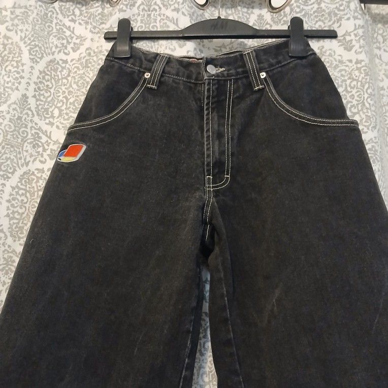 Vintage Jnco Pipes 23 Black Jeans 