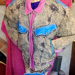 Vintage 80s Winlit Denim Jacket 